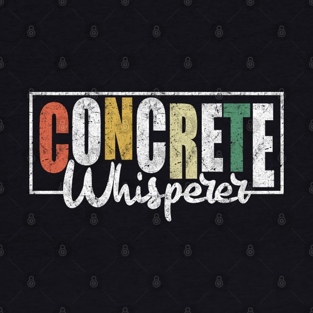 Concrete Whisperer  Retro Vintage by AbstractA